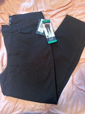 GAP Black Stretch Slim Pants